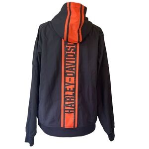 Harley-Davidson Vertical Stripe Hooded Stretch Jacket